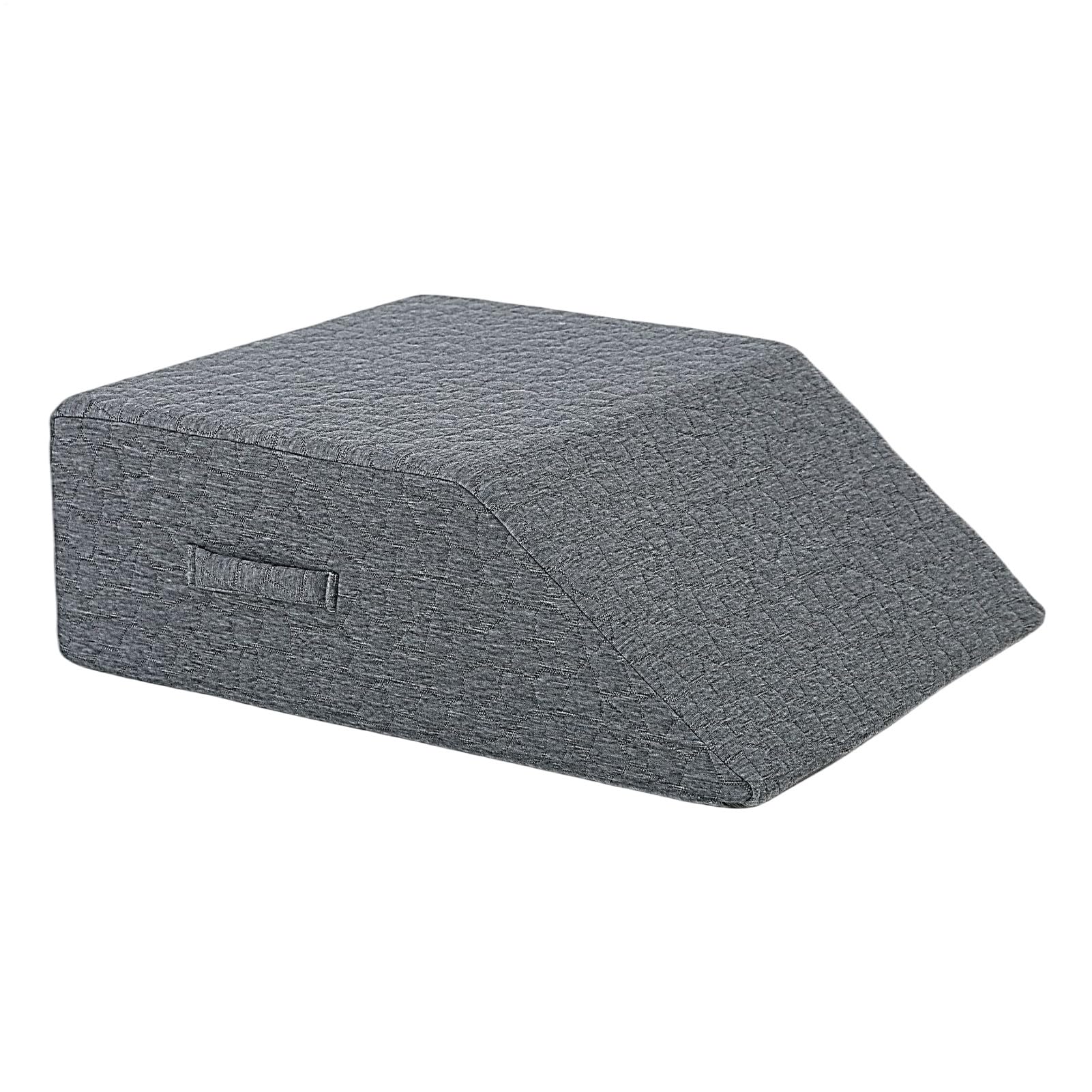 Poduszka nogi, podniesienie klina nogi, ergonomiczna poduszka ?ó?ko, 60 x 40 x 18 cm, ?, kolano, biodro, plecy, kostk?, zdejmowana, nadaj?ca si? do prania, do spania, czytania