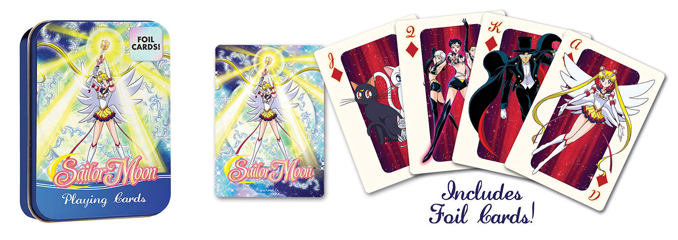 Amazon.com: USAOPOLY Sailor Moon Playing Cards : Toys & Games