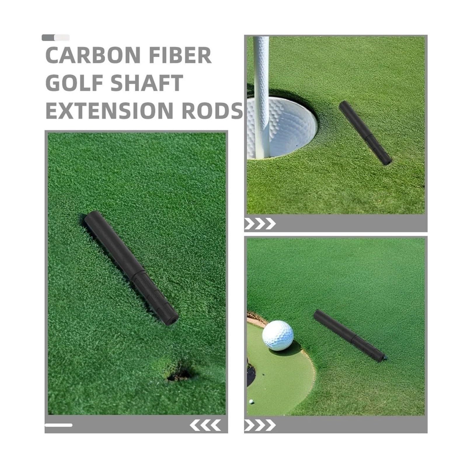 2 Stück Golfschläger-Schaftverlängerungen
