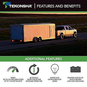 Amazon.com: Tekonsha 119147 ModuLite HD Protector Trailer