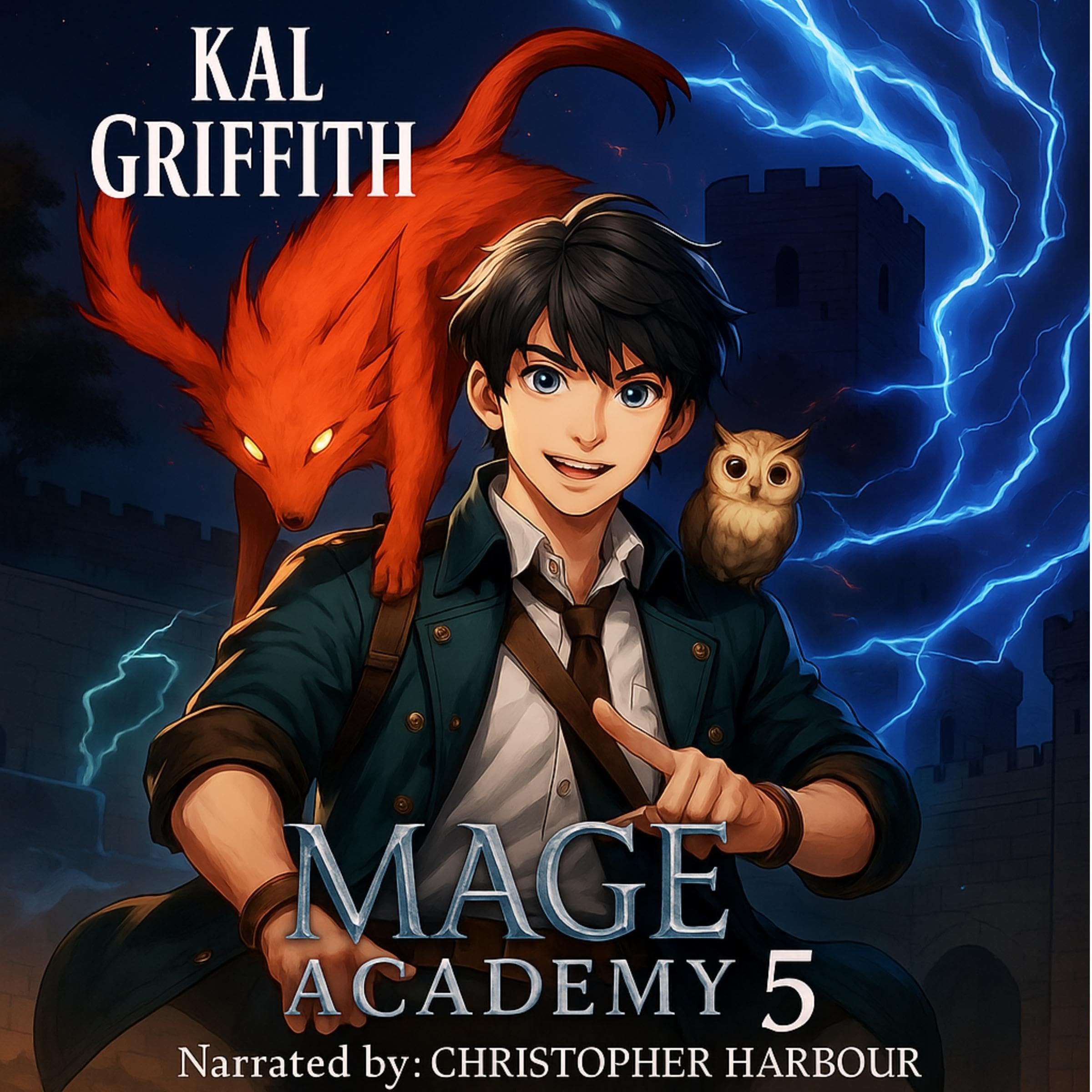 Mage Academy 5: A LitRPG Magic Academy Light Novel