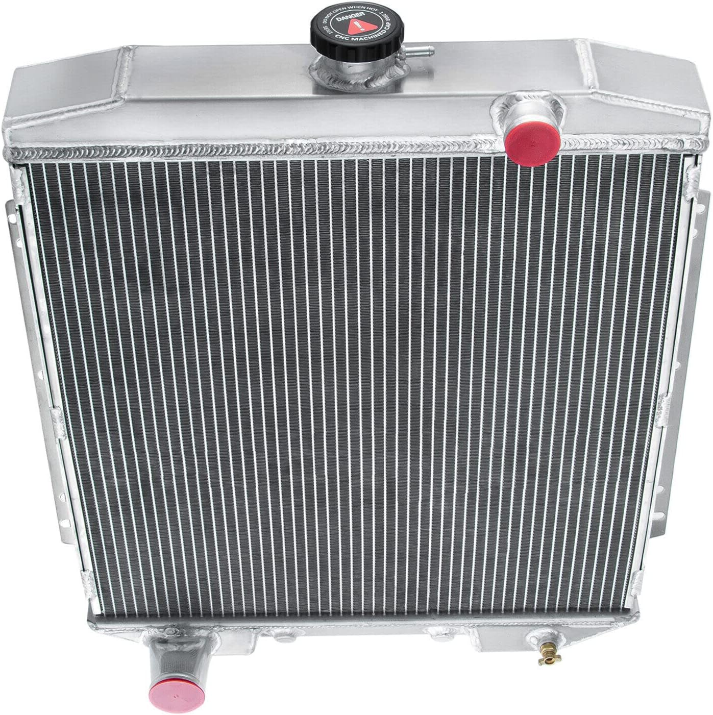 3 Row Aluminum Radiator for 1954-1956 Ford Country Fairlane Victoria Skyliner Customline Police Interceptor