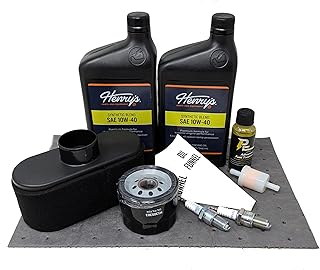 99969-6543 10W-40 Maintenance Kit for Kawasaki FR651V FR691V FR730V All FS with Fuel Treatment