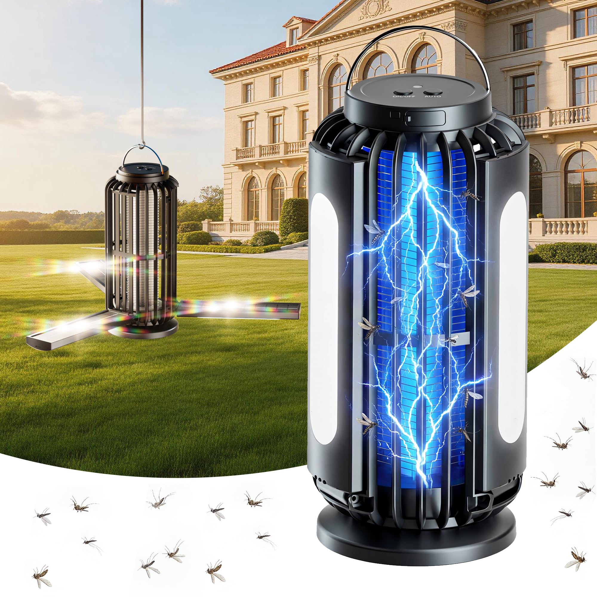 TYPEC Solar Bug Zapper