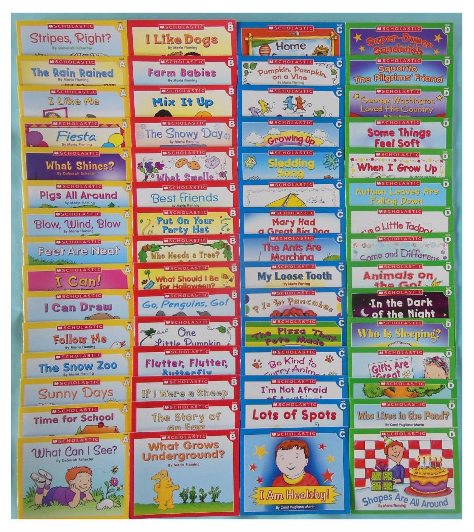 60 Easy Leveled A B C D Books Homeschool Preschool Kindergarten Learn to Read