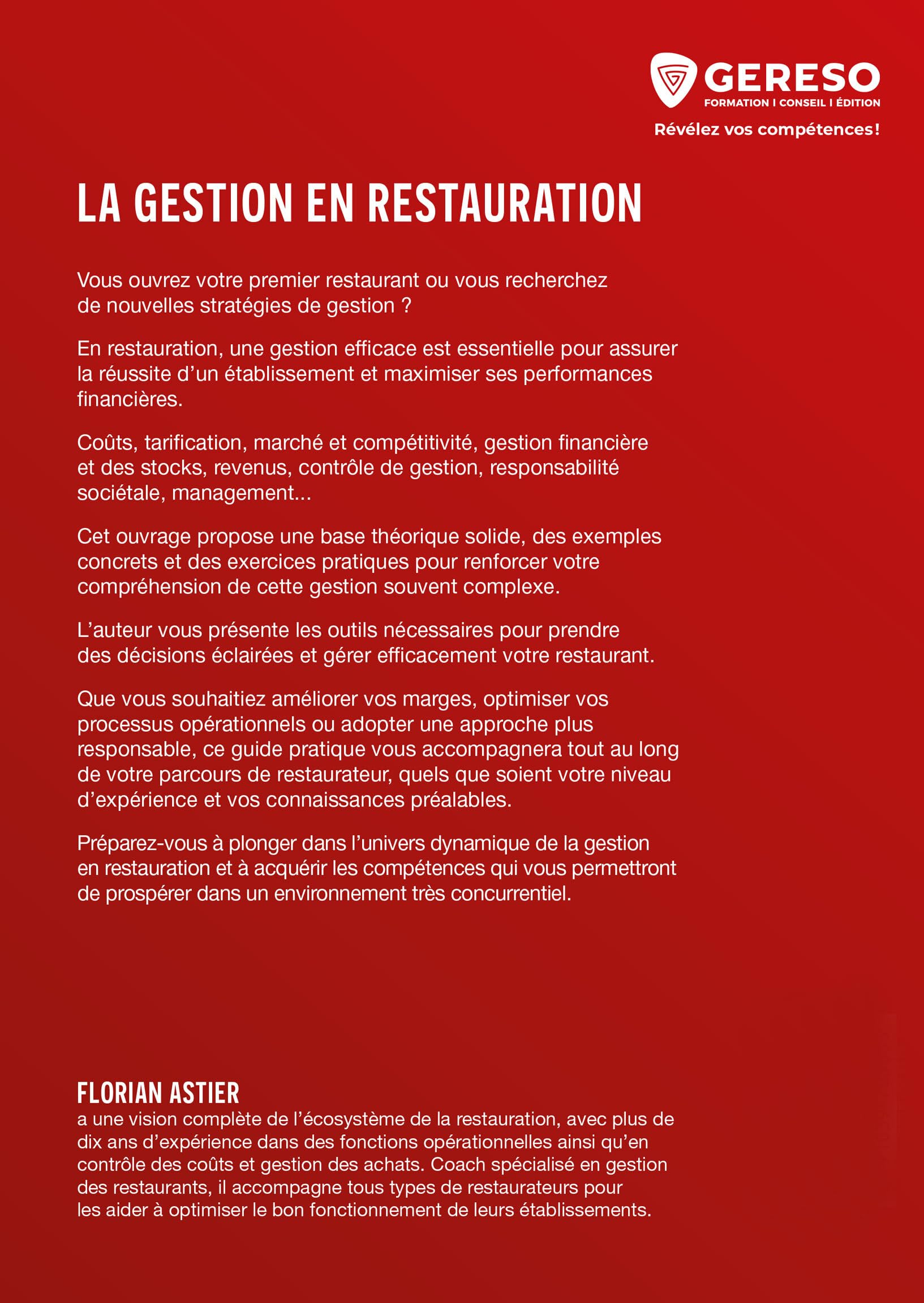 La gestion en restauration: Guide pratique pour gérer efficacement un restaurant