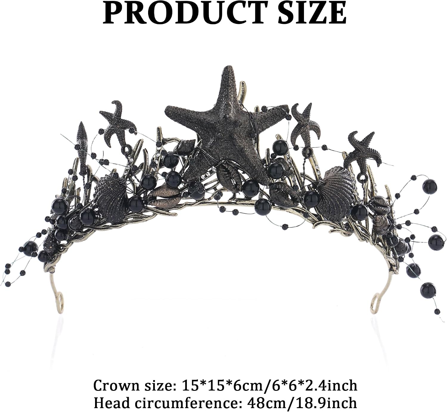 Mermaid Crown Boho Starfish Headpiece Seashell Crowns