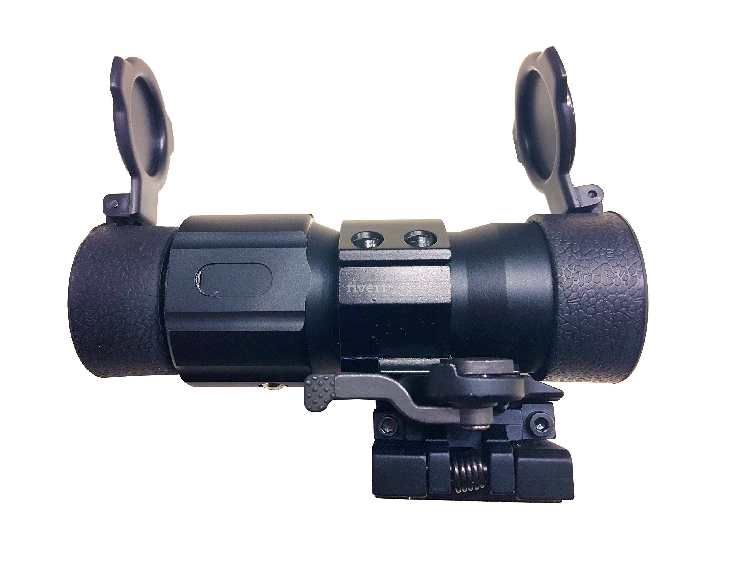 Dagger Defense DDMX3, 3x Magnifer optic for red dot and reflex sights Magnifier with QD side flip Mount