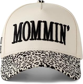 Mommin Trucker Hat Womens Trucker Hat, for Mom from Daughter Son, Best Mom Ever Embroidered Hat for Women