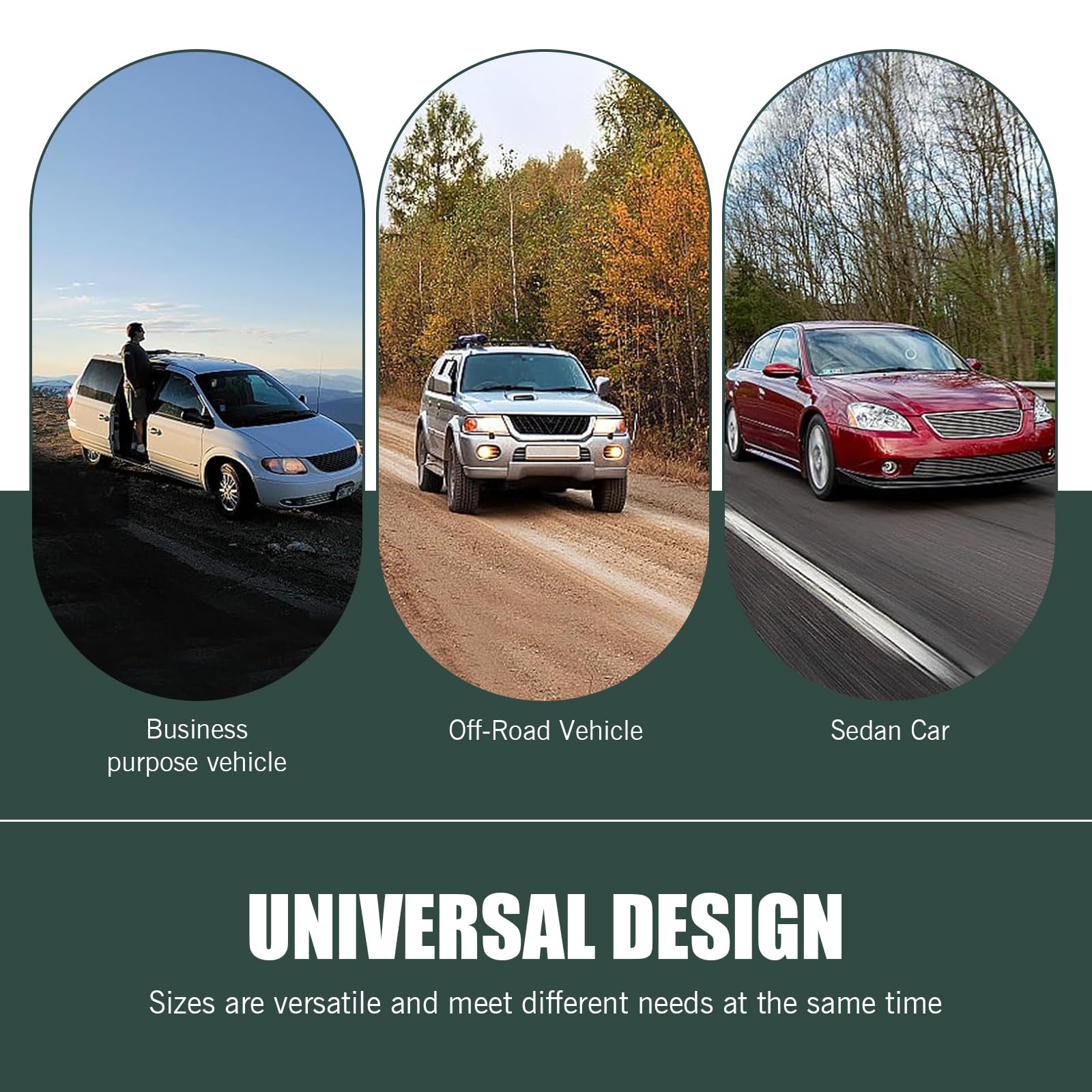 Sinytuto 1 PC Car Half Car Cover Four Seasons Protection Waterproof Dustproof Frostproof Windshield Sunshade Thickened Foldable Portable — view 4