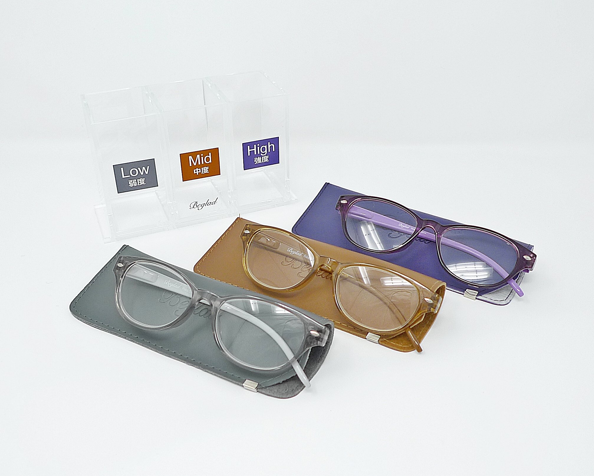 Amazon.co.jp: おしゃれな店舗用シニアグラススタンド付3本セット 窓口