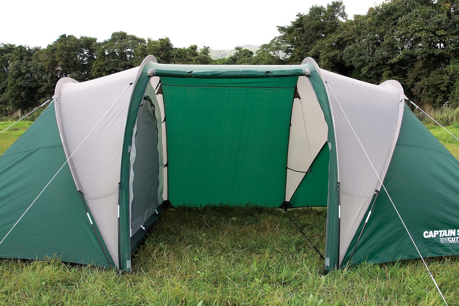 CAPTAIN STAG CS 3 room dome tent UV (for 4 people) (with a carry bag) UA-15