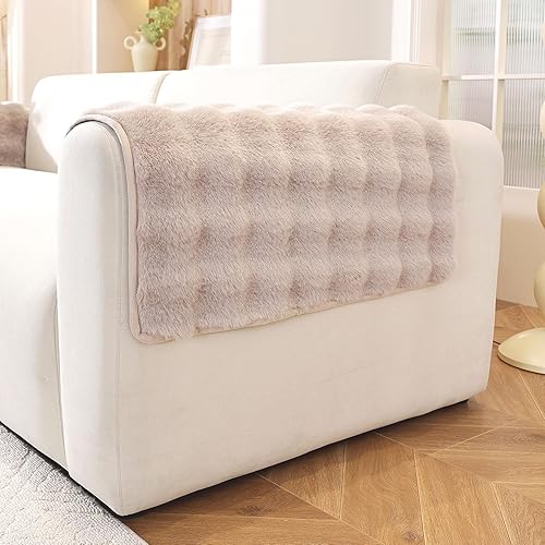 Miniatura 12 de Funda impermeable para cama de perro, funda antideslizante para sofá para perros lavable, protector de sofá para perros de imitación de piel, fundas