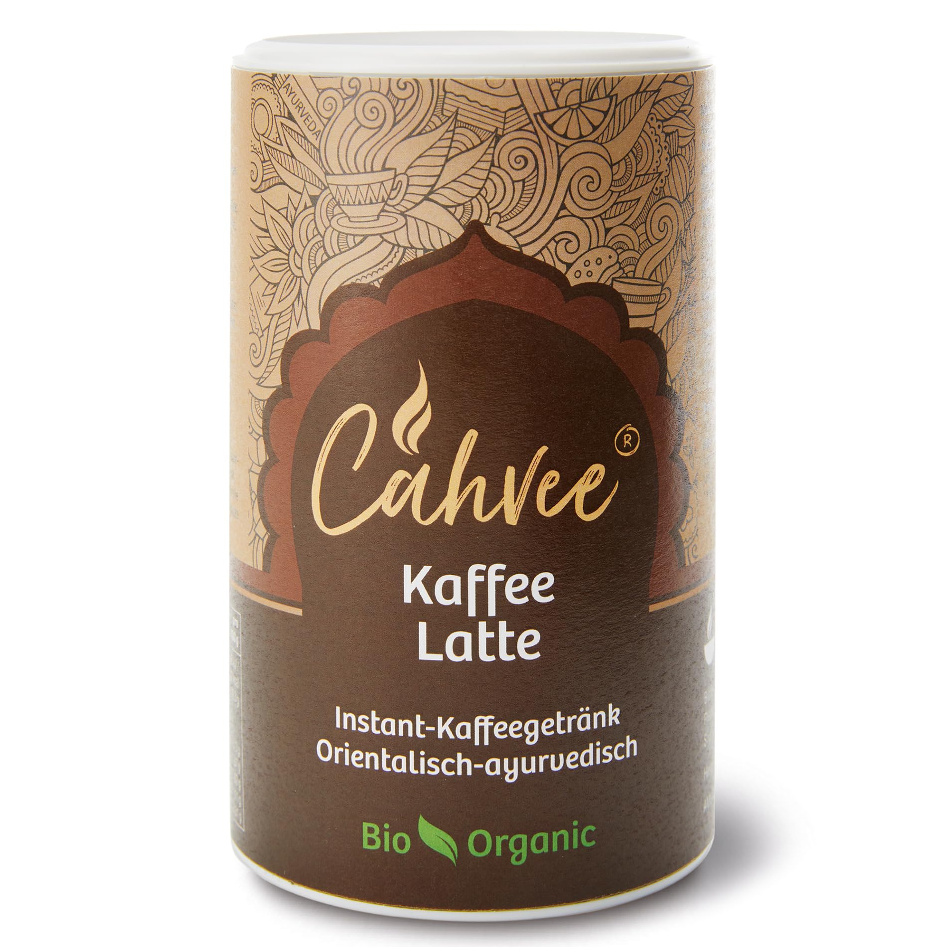 Cahvee kawa Latte Bio | Ayurwedyjski bio napój w proszku | 220 g (bio)