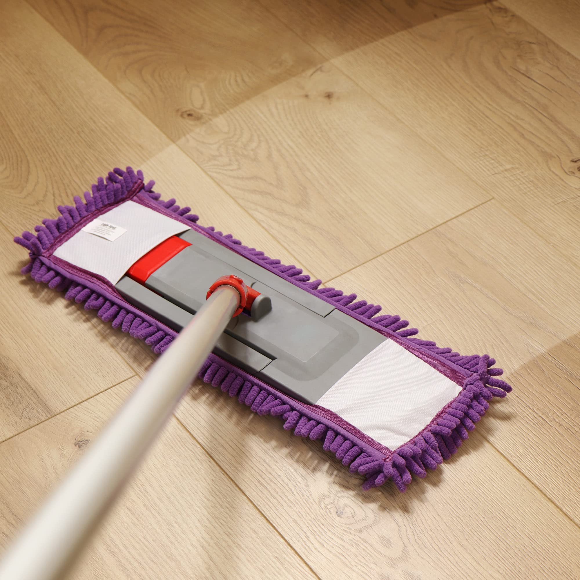 4 Housses Microfibre Chenille Pour Raclette - 40x10cm - Lavables 40°C - Pour Sols Lisses