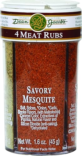 Miniatura 1 de Dean Jacob's 4 en 1 4 frotaciones de carne  5.5 oz.