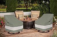 Vista 85 de Funda impermeable para mesa de centro para exteriores, rectangular para mesa auxiliar pequeña, para exteriores, rectangular, impermeable, 48 x 28 x