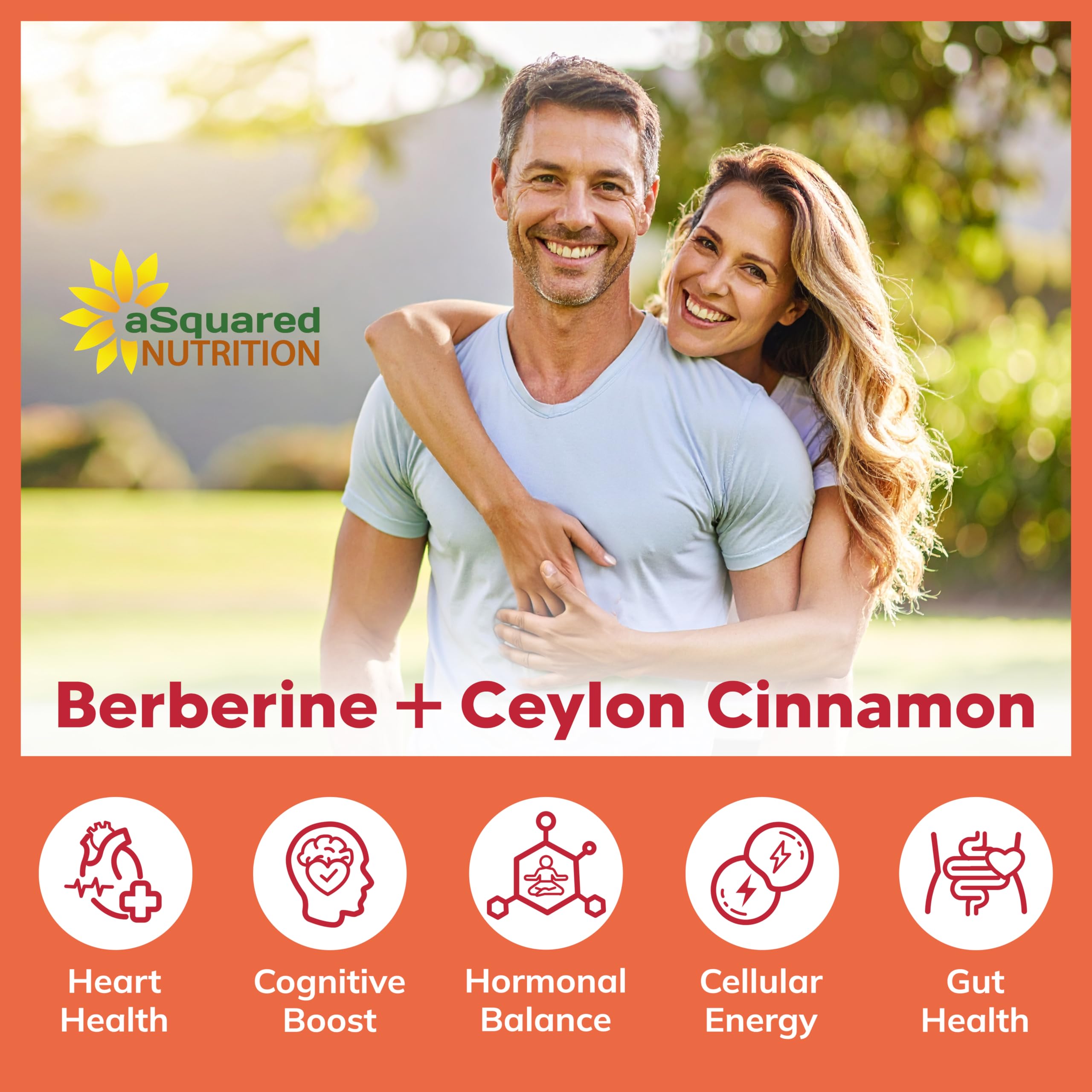Berberine with Ceylon Cinnamon Supplement - 120 Capsules - 1200mg/Serving — Amazon image 8