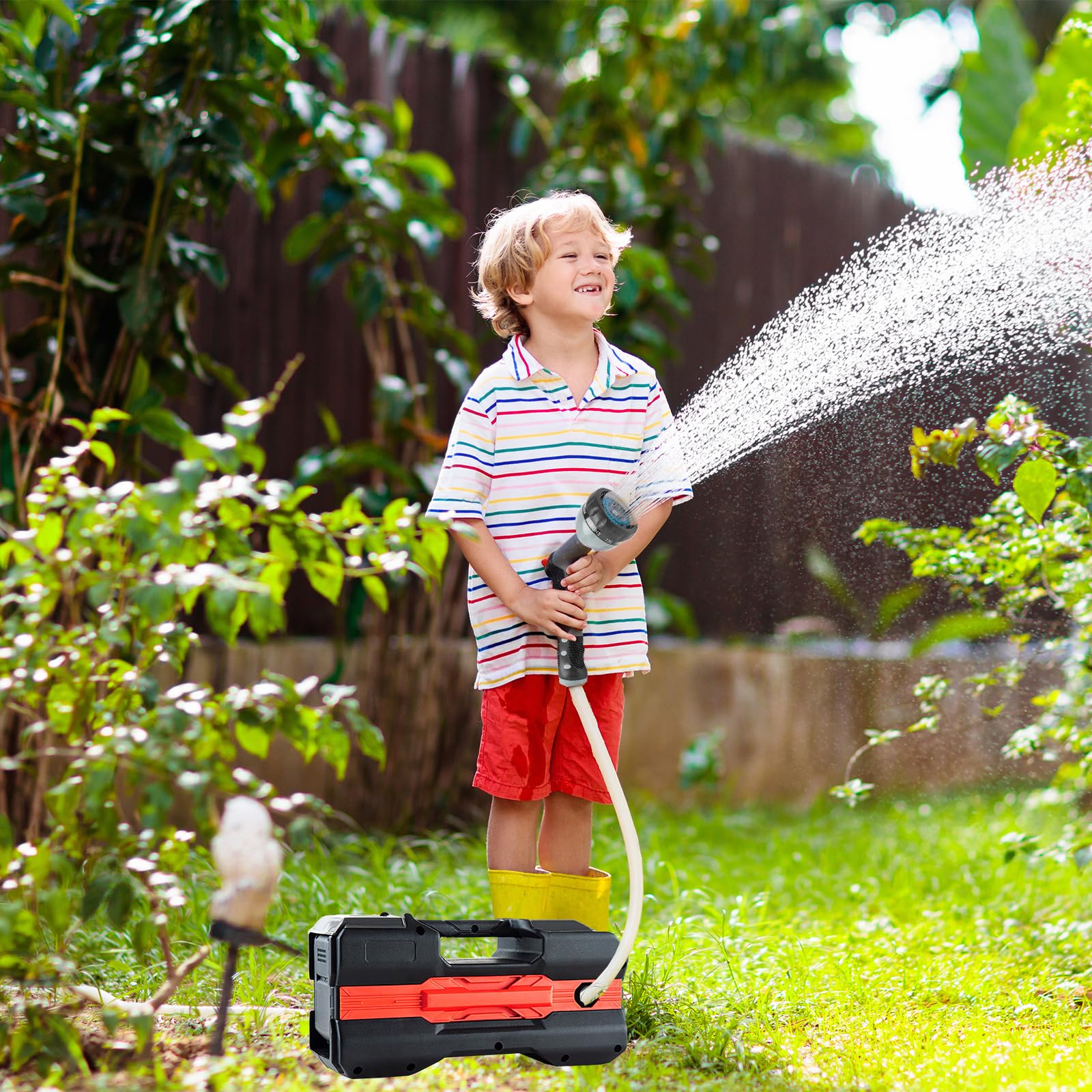 Pompa Dell'Acqua A Batteria Pompa Giardino Elettrica Senza Fili Pompa Dell'Acqua Ricaricabile Compatibile Con Makita 21v Batteria Per Acquario Stagno Da Giardino
