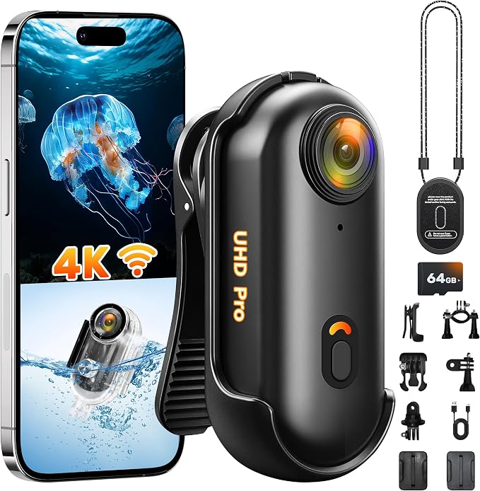 Chujianxi 2026 4K Mini Action Camera Review