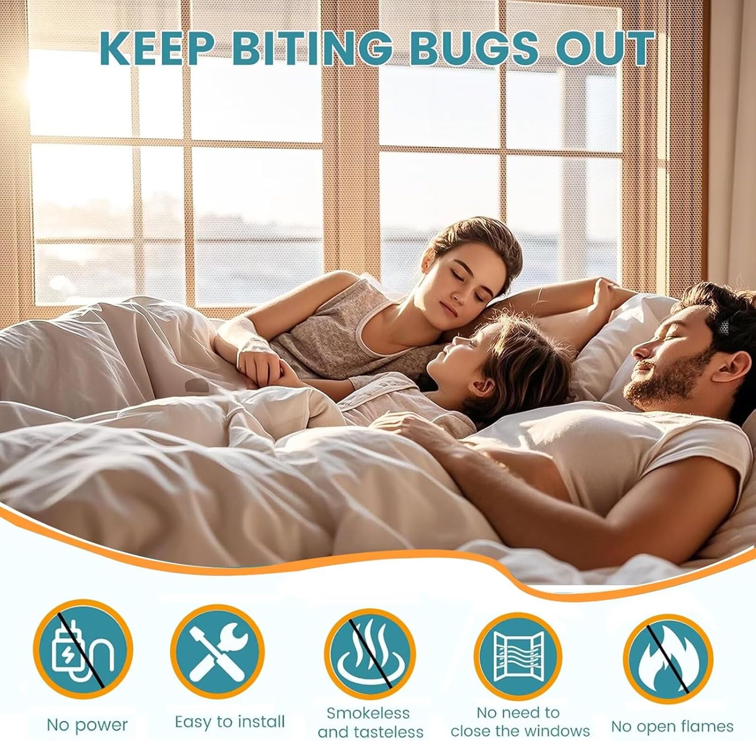 130x140cm Removable Window Screen Net White DIY Self Adhesive Fiberglass Mesh,No Drilling Easy Install,Washable and Reusable