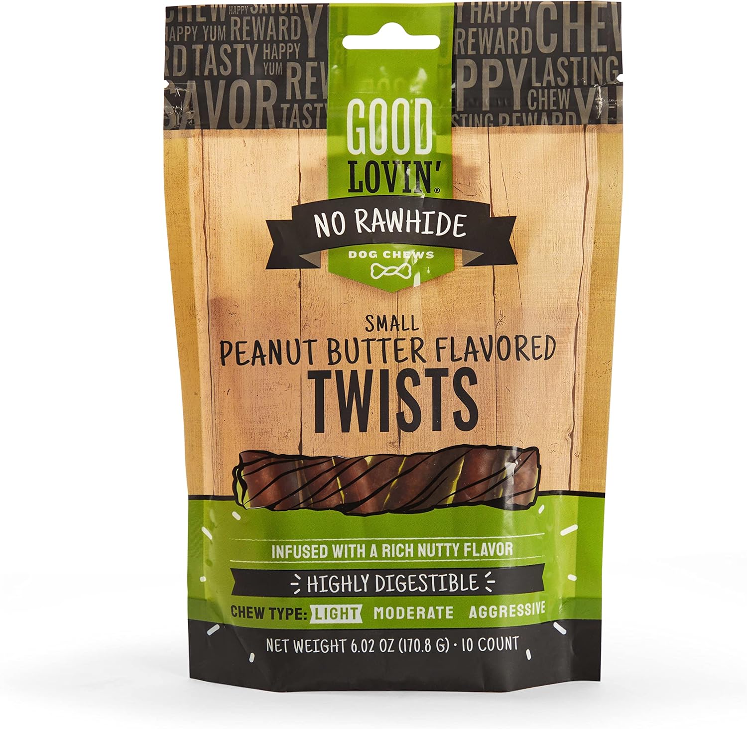 Good Lovin' Petco Brand Rawhide Free Small Peanut Butter