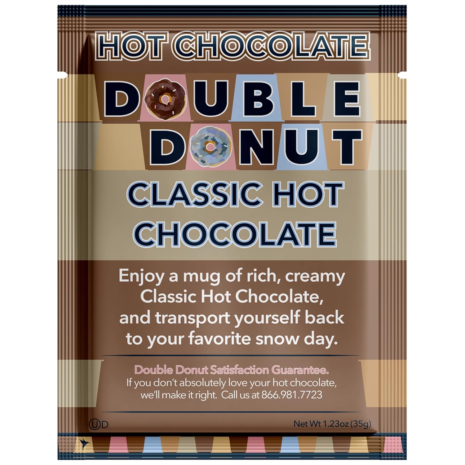 Double Donut Hot Chocolate, Classic Hot Chocolate, curacao Ubuy
