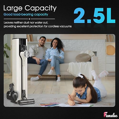 Miniatura 6 de Paquete de 10 bolsas de aspiradora LG, compatibles con LG CordZero todo en uno, aspiradora de torre A939KBGS A938KBGS A937KGMS y A949KTMS, bolsas de