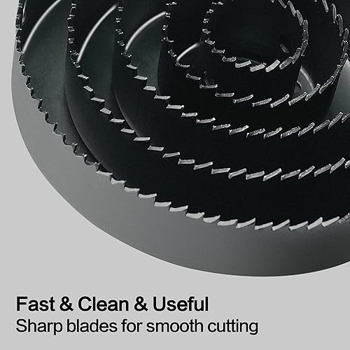 Miniatura 2 de GMTOOLS Juego de sierra de agujero, 19 piezas de sierra de agujero con propósito general hojas de sierra de 34 a 5 pulgadas (0.748-5.000 in),