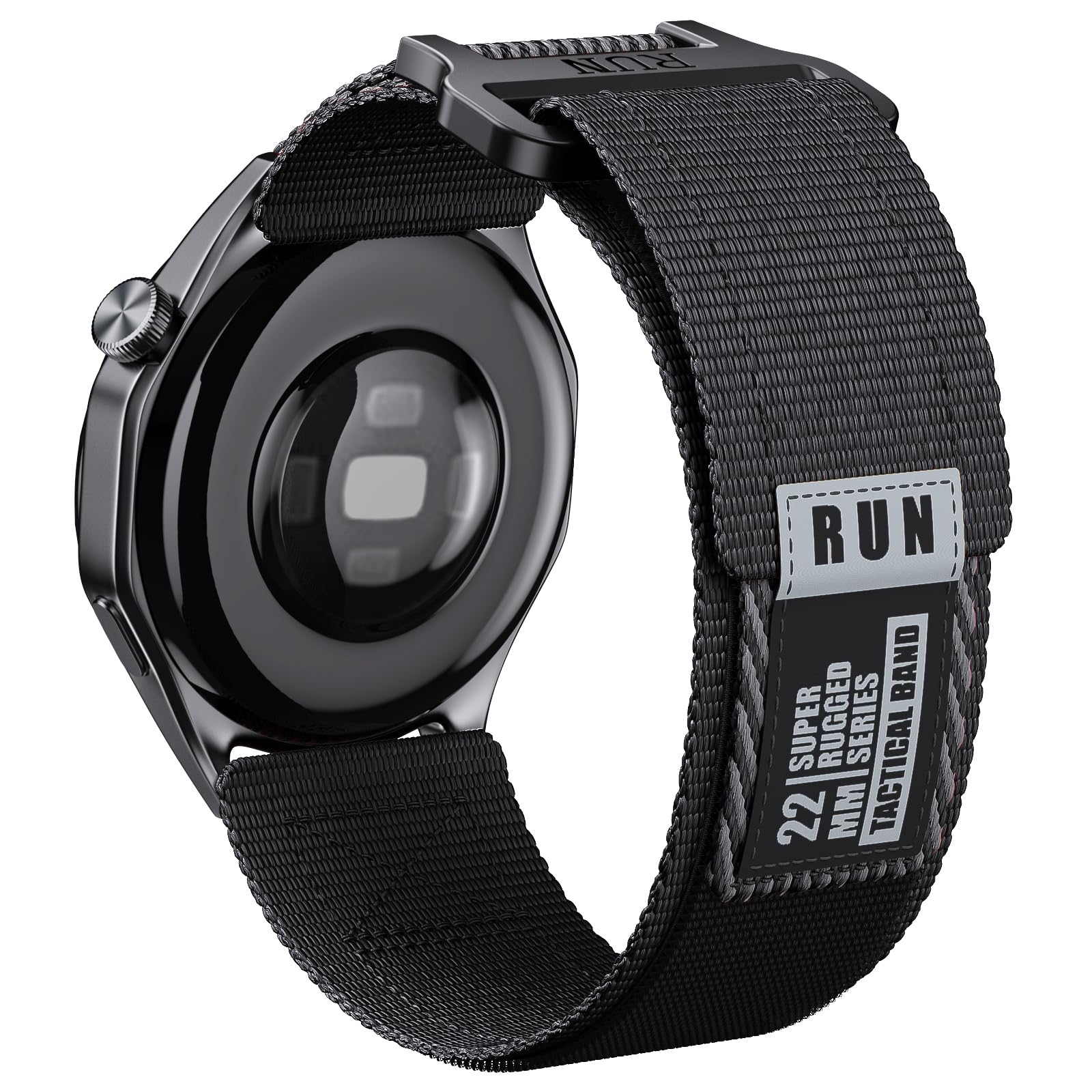NotoCity Correa para Huawei Watch GT2/3/4/5/Pro 46mm/GT Runner, 22mm Nylon Banda para Samsung Galaxy Watch 3 45mm/Galaxy Watch 46mm/Gear S3 Classic — view 9
