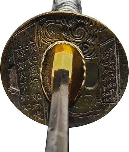 Miniatura 10 de Espada Katana Real Hecho a Mano Espada Samurái Japonesa Desmontable Espada