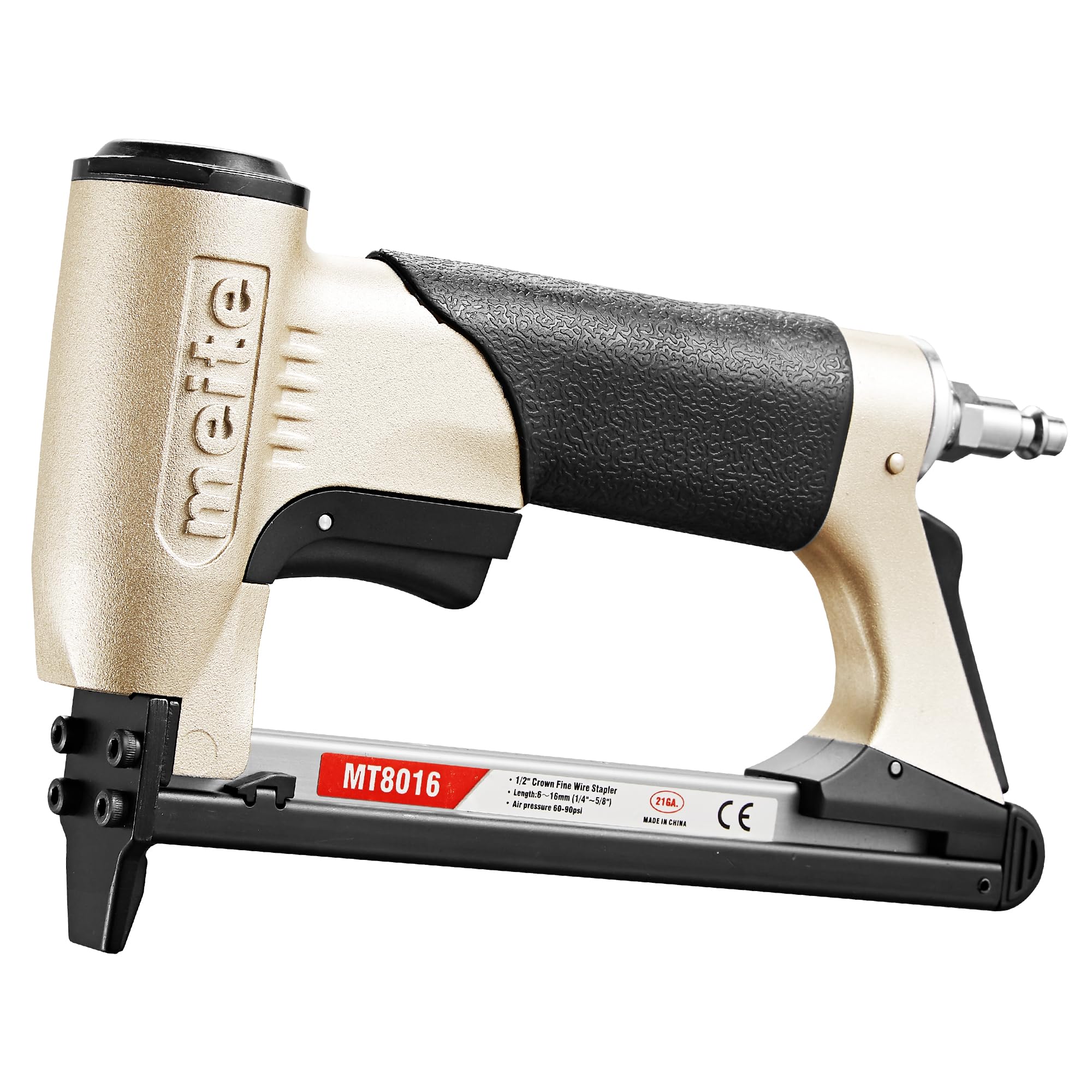 Meite MT8016, agrafeuse pneumatique, agrafes type 80, 6-16 mm