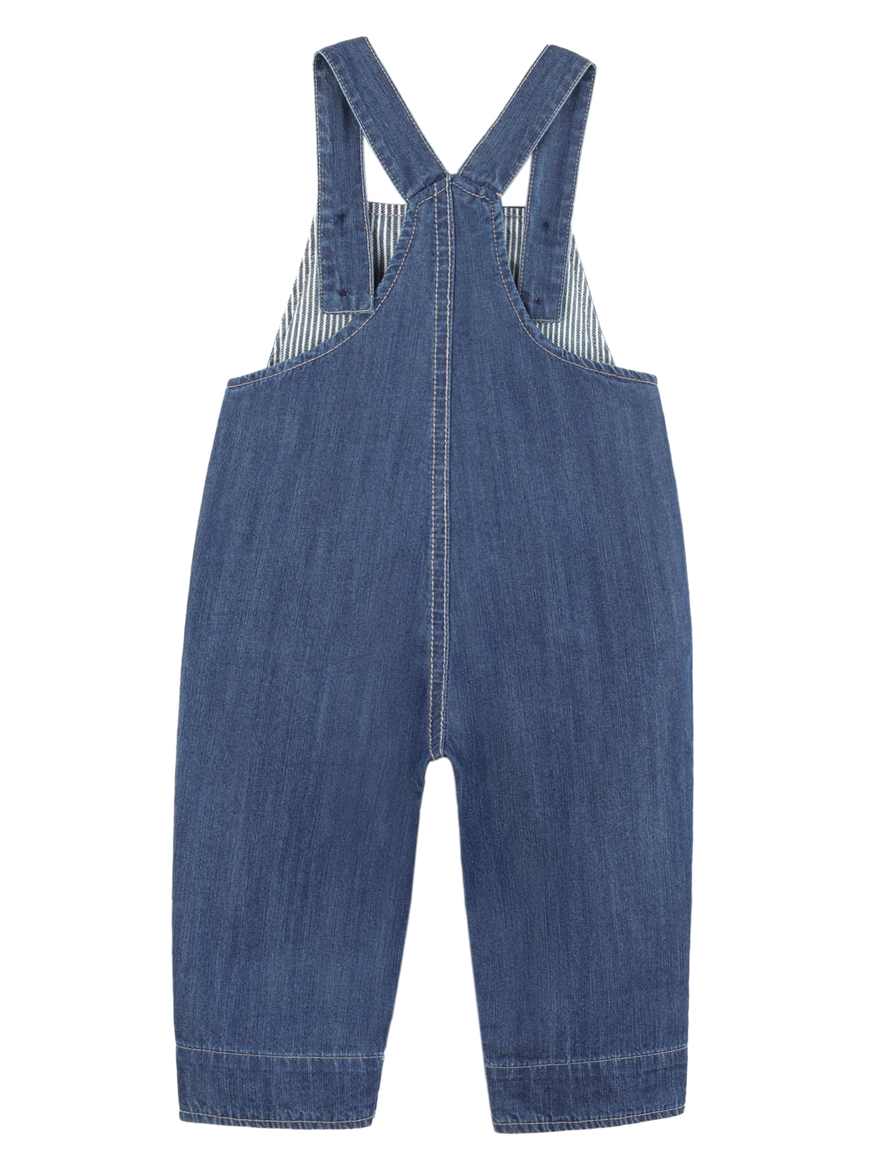 Bebé Niños Niñas Denim Pantalones de Peto Pantalón de Peto Vaqueros Overol Jeans con Tirante Algodón Suave Delgado para Primavera Verano - Cartoon Diseño Talla 56/62/68/74/80/86