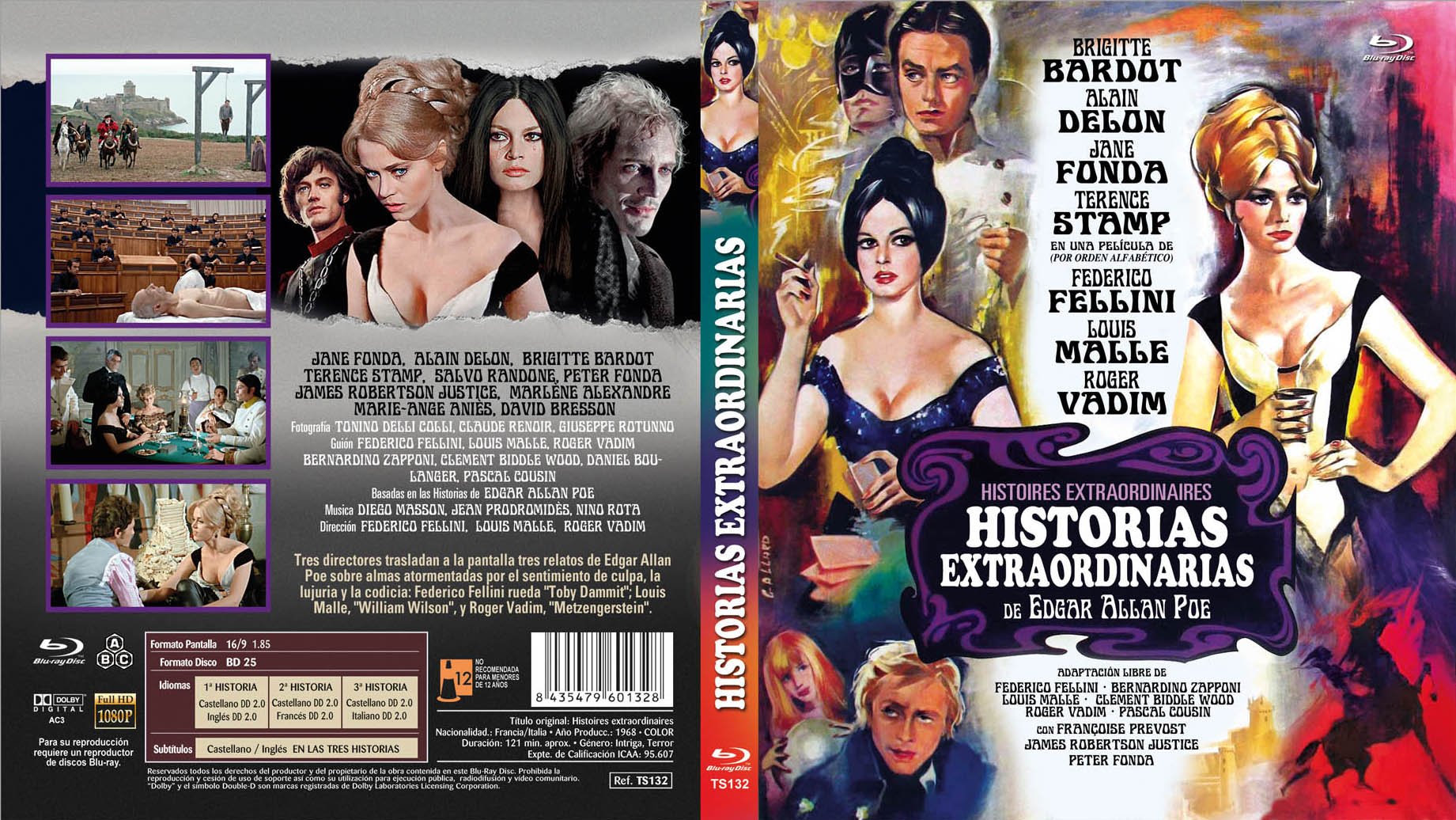 Historias Extraordinarias BD 1968 Histoires extraordinaires