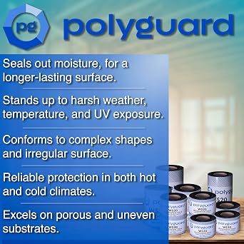 Poly Wall WindowSeal Window Flashing Tape, 4x100', 20mil Thickness. Waterproof, Self Adhering & Self Sealing. Strip in or Flash Straight Window Frames, Door Frames, Other Construction Seams