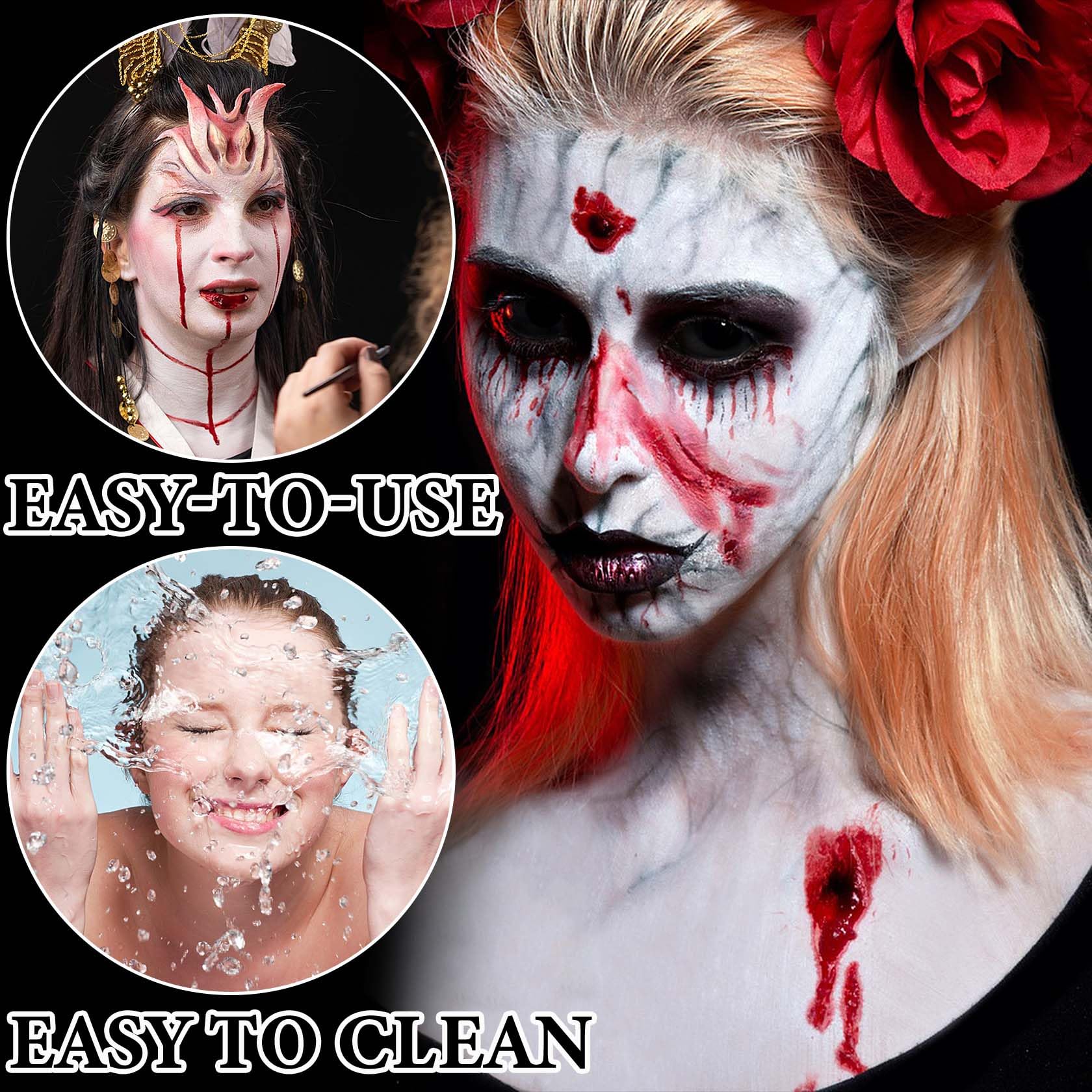 Cera De Modelado Hipoalergénica King Of Halloween – 30 G Para Efectos De Maquillaje SFX, Ideal Para Heridas, Cicatrices Y Verrugas En Carnaval Y Halloween