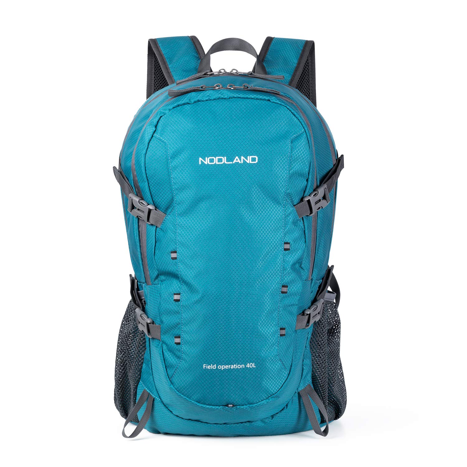 Sharkborough NODLAND Lightweight Backpack Travel 40L Foldable Water-Resistant Daypack, Hiking Outdoor Camping Rucksack for Men Women