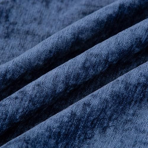 Miniatura 7 de HWY 50 - Juego de fundas de cojín lumbares de terciopelo azul marino de 12 x 20 pulgadas para sofá, sala de estar, fundas de cojín decorativas