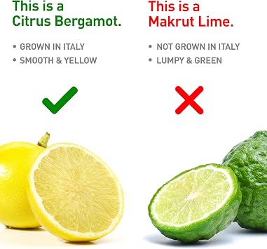BergaMet Citrus Bergamot Supplement, 170:1 Extract, 1200mg, 80% Polyphenols, Italian Citrus Bergamot Supplement, 60 Capsules, 1 Month, Made in the USA