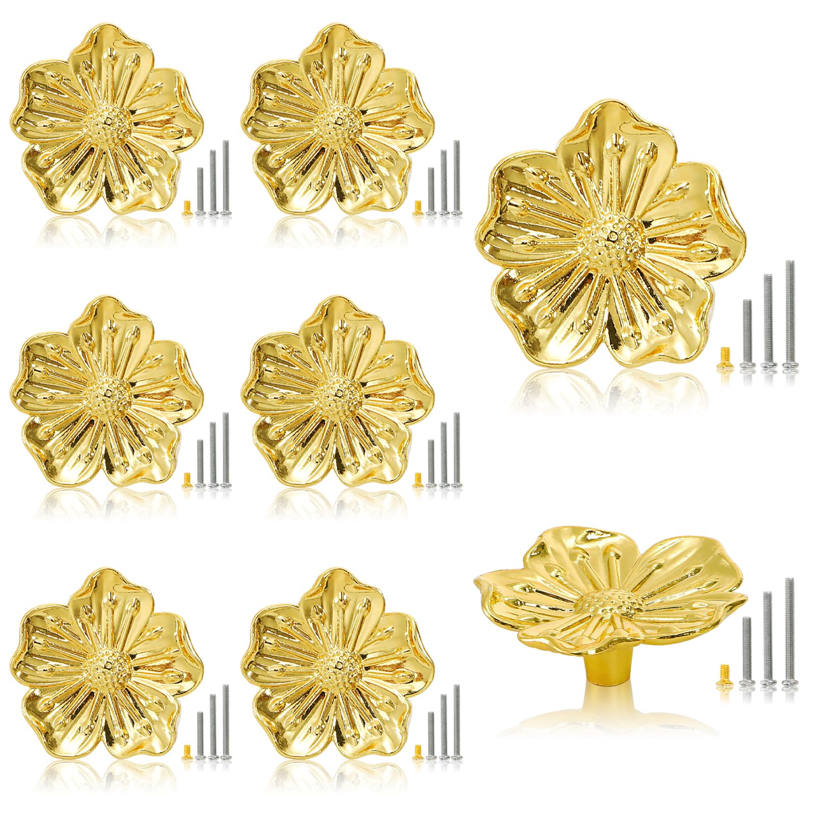 Boutons de placard dorés Tebery pour remplacer vos vieilles poignées de cuisine et commode