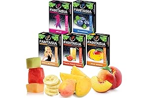 Fantasia Nicotine-Free Premium Hookah Shisha Flavors, Melatonin Enhanced