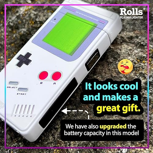 Miniatura 6 de Rolls Plasma Lighter - Encendedor eléctrico Rolls, recargable por USB, retro, encendedores geniales, encendedor de arco electrónico resistente al