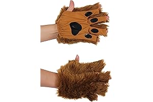 elope Brown Fingerless Adult Paws: Your Perfect Paws-itive Accessory for Any Adventure!