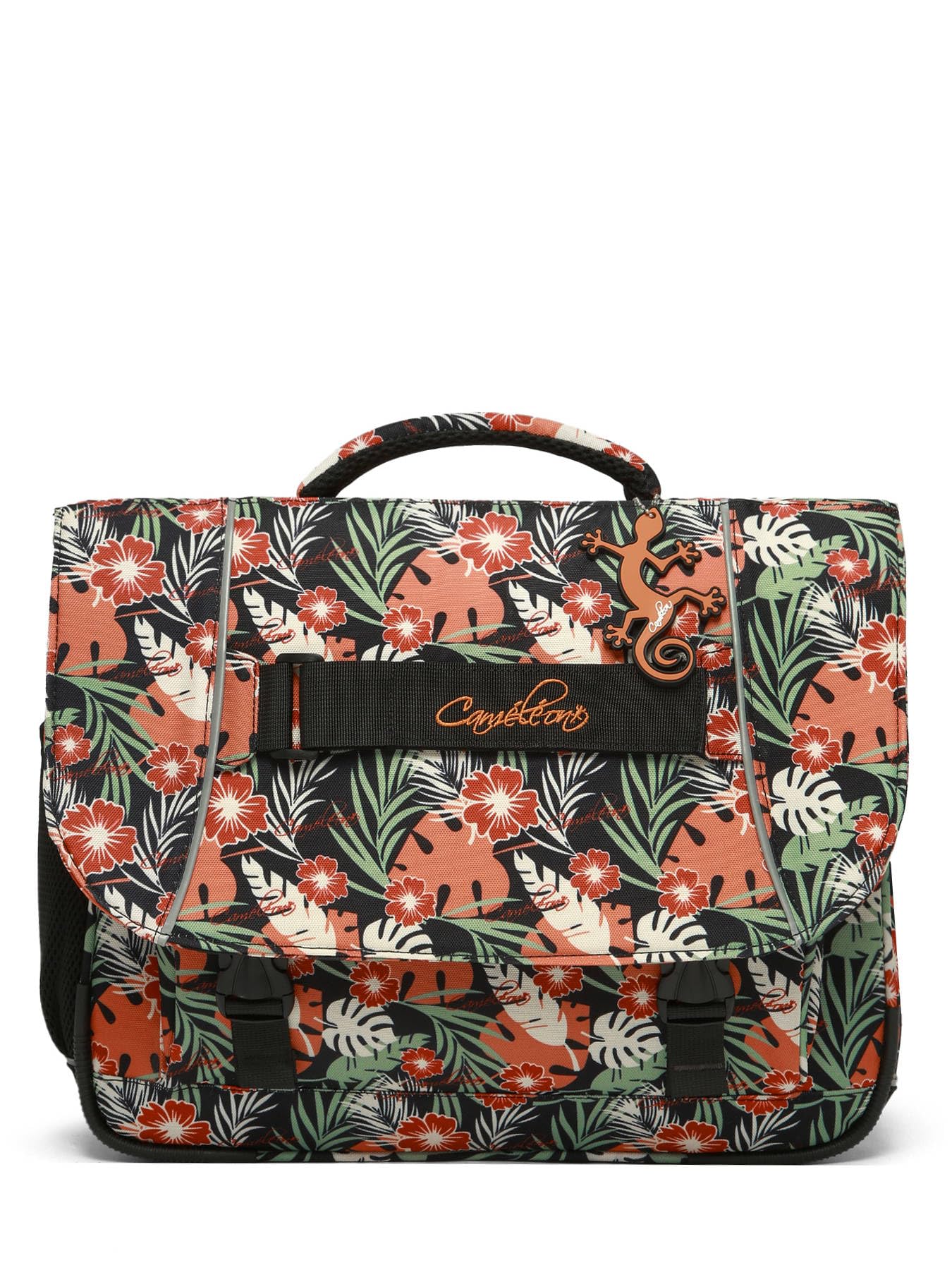 Cameleon Cartable CP/CE1/CE2 Multicolore 38 cm Ligne Futur Intérieur 2 compartiments. Idéal pour l'école primaire : le CP, CE1, CE2. Pour fille et garçon.
