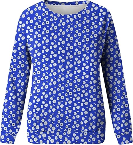 Miniatura 4 de Camisetas de talla grande para mujer, camiseta de manga larga, cuello redondo, cómoda, elegante, para ocultar el vientre