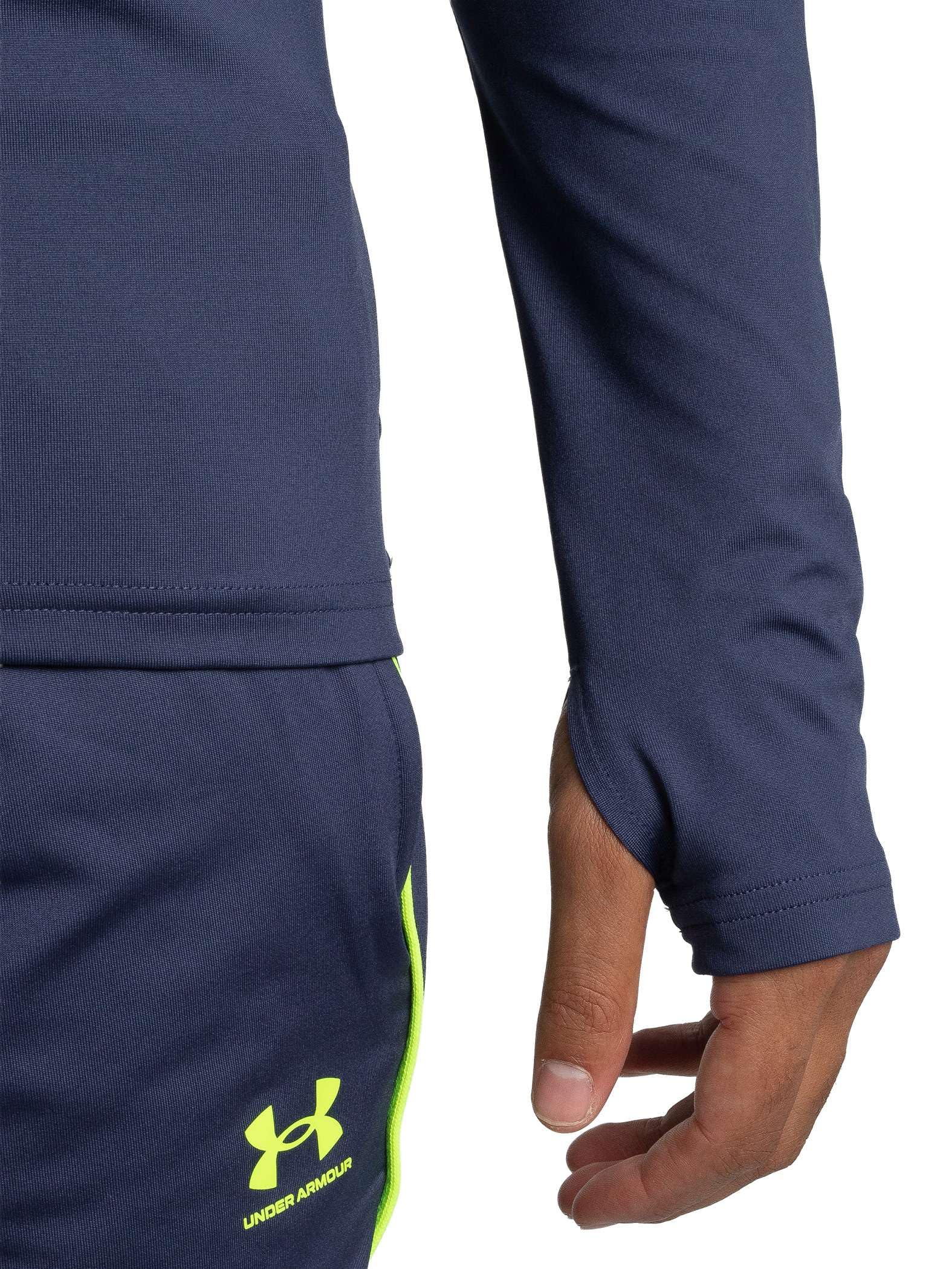 Under Armour Hombre Chaqueta De Entrenamiento Challenger Con Cremallera De 1/4, Grey