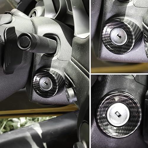 Miniatura 3 de Accesorios para Chevrolet Camaro 2010-2015 (grano de fibra de carbono)