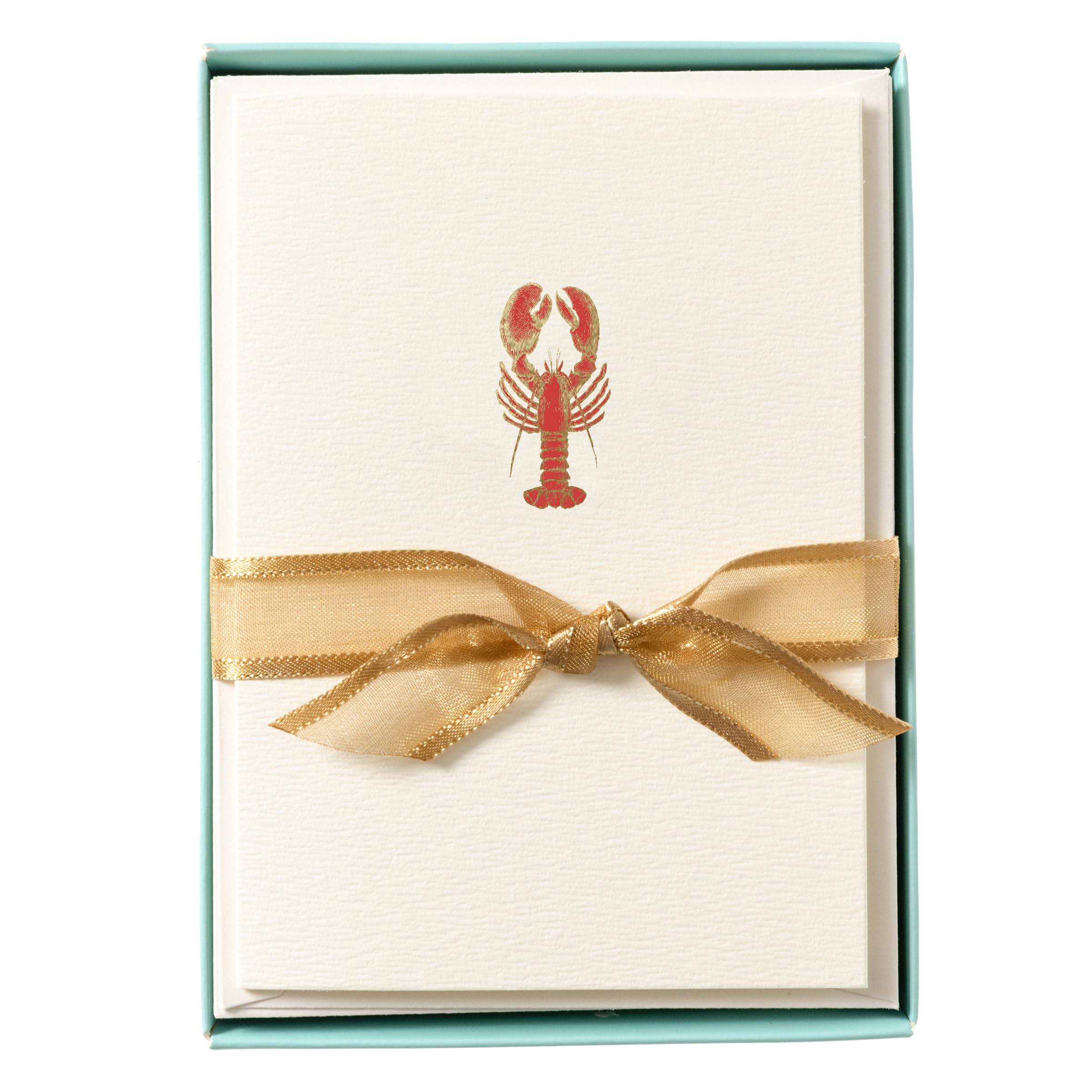10x La Petite Press Boxed Blank All Occasion Cards & Envelopes - Lobster โ image 1