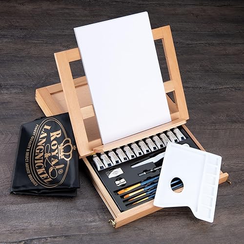 Miniatura 8 de Royal & Langnickel Acrílico caballete juego de arte con bolsa fácil de guardar