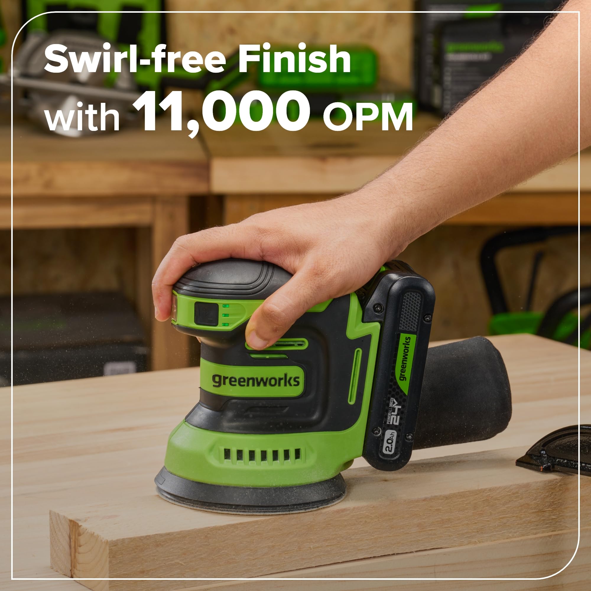 Greenworks 24V combo trapano avvitatore a percussione sega circolare alternativa a calare utensile multifunzione levigatrice torcia